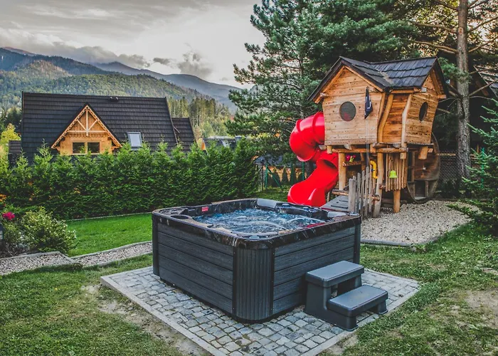 בקתה Tatrytop Osada Luxury